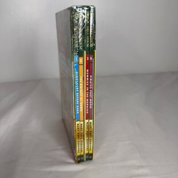 Magic Tree House Books 1-4 Box Set NEW Sealed Mary Pope Osborne Kids Series NEW - Picture 2 of 3